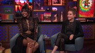 Christa Miller and Ubah Hassan